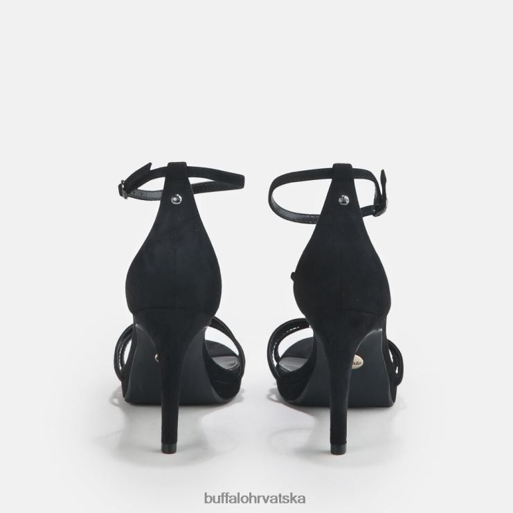 crno Buffalo melissa 2 veganska sandala s petom |sandale TDD6T216